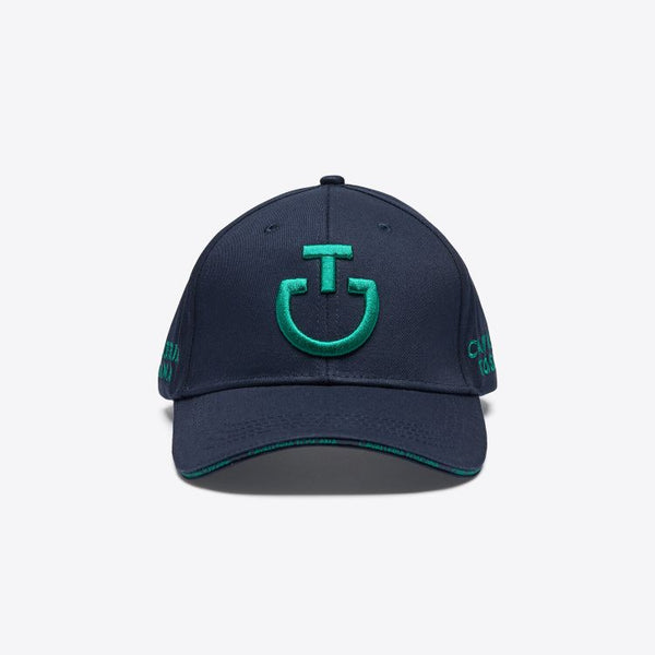 Cavalleria Toscana Cotton baseball cap with an embroidered logo