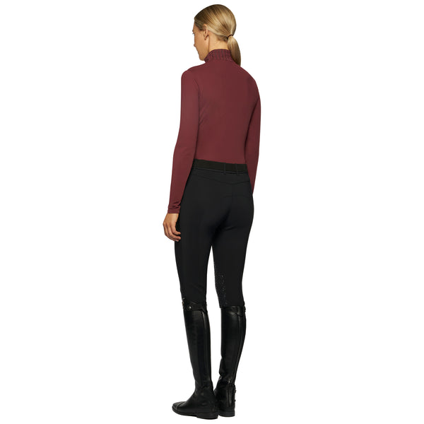 Cavalleria Toscana Jersey Fleece Half Zip Competition Polo