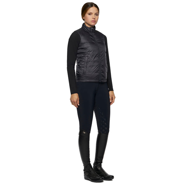 Cavalleria Toscana Women's 3 way performance jacket with detachable vest