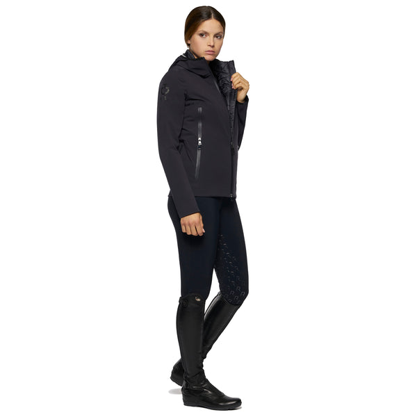 Cavalleria Toscana Women's 3 way performance jacket with detachable vest