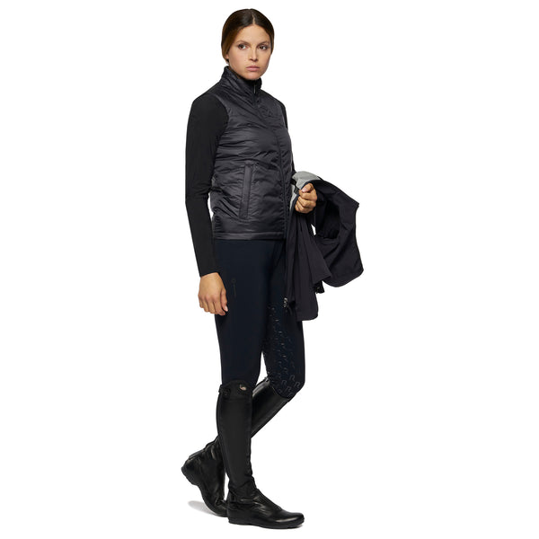Cavalleria Toscana Women's 3 way performance jacket with detachable vest