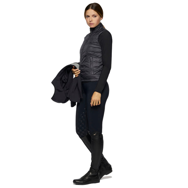 Cavalleria Toscana Women's 3 way performance jacket with detachable vest