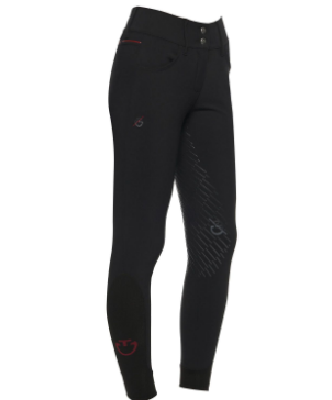 WOMEN'S CT TEAM RED STRIPE FULL GRIP BREECHES