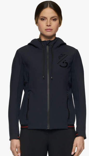 Cavalleria Toscana Team hooded women's softshell jacket
