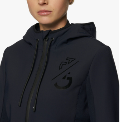 Cavalleria Toscana Team hooded women's softshell jacket