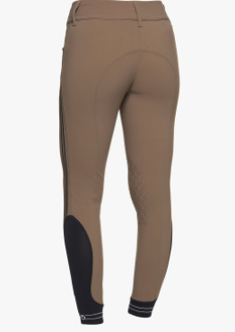 Cavalleria Toscana women's knee patch breeches in four-way stretch.