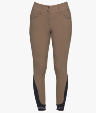 Cavalleria Toscana women's knee patch breeches in four-way stretch.