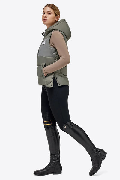 CT Nylon women's RG Quilted Hooded Puffer Vest