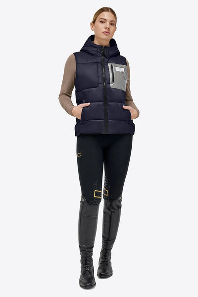 CT Nylon women's RG Quilted Hooded Puffer Vest