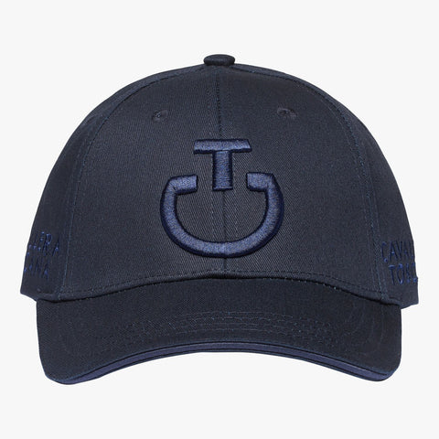 Cavalleria Toscana Cotton baseball cap with an embroidered logo