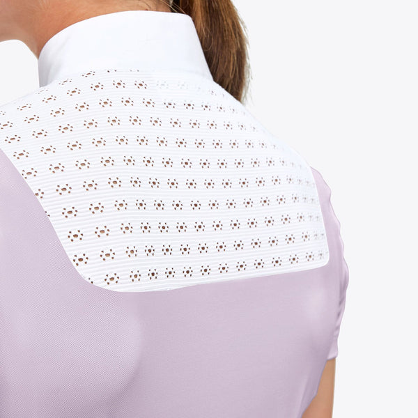 Cavalleria Toscana women's  s/s lilac competition polo